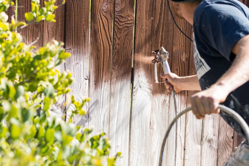 Clean and Stain-Free Fence