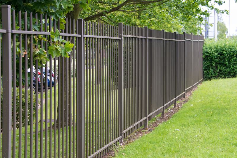 Restored Metal Fence