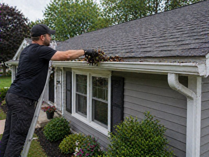 Gutter Downspout Unclogging in Frederick, MD