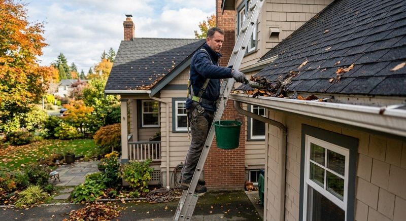 Roof Gutter Cleaning in Bergen County, NJ
